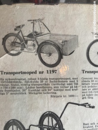 Flakmoped 1197 1957-58